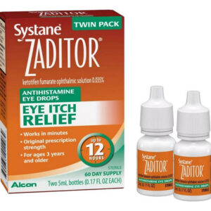 Gotas Para Alívio Da Coceira Ocular Zaditor 10 Ml Da Systane