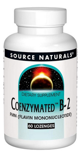 Coenzimado B-2 Sublingual 25 Mg 60 Comprimidos Da Source Nat