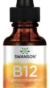 Vitamina B12, Cianocobalamina, Morango, Líquido, 1000 Mcg, 2