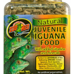 Alimento Seco Totalmente Natural Para Iguanas Juvenis Zoo Me