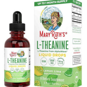 Gotas Líquidas De L-teanina De 2 Onças Da Maryruth's