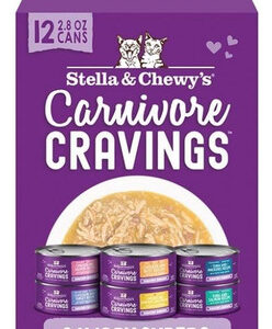 Pacote De Variedades Carnivore Cravings Savory Shreds Cat 2,