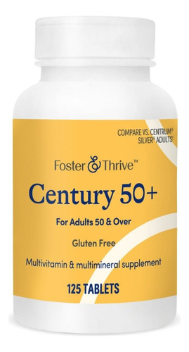 Century 50+ 125 Tabs Da Foster And Thrive
