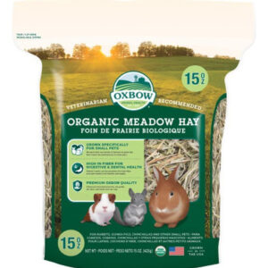 Petisco Orgânico Para Pequenos Animais De Feno De Prado (1 U