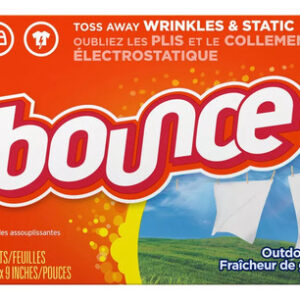 Lenço Amaciante Bounce Para Secadora De Roupas 160 Lavagens