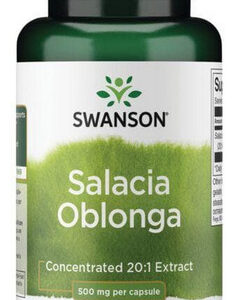Extrato Concentrado 20:1 De Salacia Oblonga 500 Mg 60 Cápsul