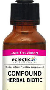 Composto Herbal Biotic De 1 Onça Com Álcool Da Eclectic Herb