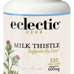 Cardo Mariano 600 Mg 120 Cápsulas Da Eclectic Herb