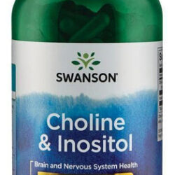 Colina E Inositol 250 Cápsulas Da Swanson Vitamins