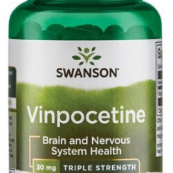 Vinpocetina Tripla Força 30 Mg 60 Cápsulas Da Swanson Vitami