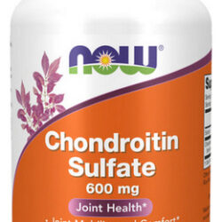 Sulfato De Condroitina 600 Mg 120 Cápsulas Da Now Foods