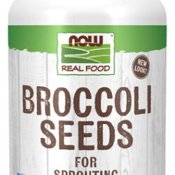 Sementes De Brócolis 4 Onças Da Now Foods