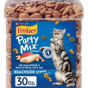 Friskies Party Mix Beachside Crunch 30 Onças (caixa Com 2) D