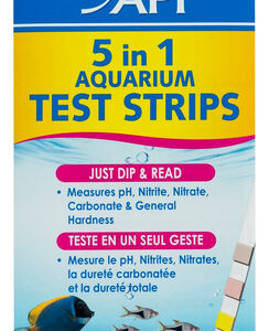 Tiras De Teste De Aquário 5 Em 1, 4 Tiras Por Api