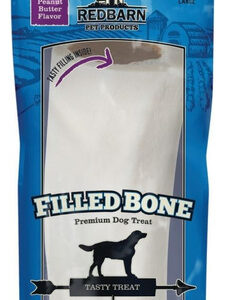 Redbarn Pet Products Filled Bone Dog Treat, Manteiga De Amen