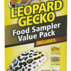 Pacote Econômico Zoo Med Leopard Gecko Food Sampler, 1 Unida