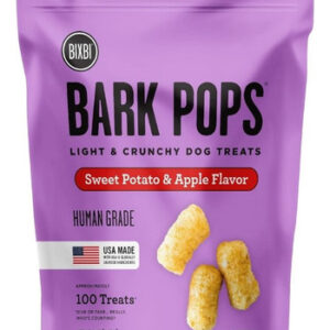 Bark Pops Para Cães, Guloseimas De Batata Doce E Maçã, 4 Onç