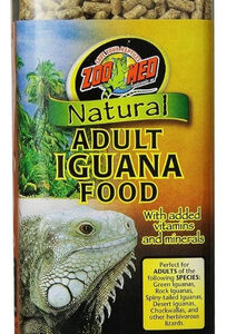 Alimento Seco Totalmente Natural Para Iguanas Para Adultos Z