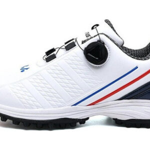 Cadarços De Botão, Sapatos De Golfe Antiderrapantes