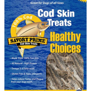 Petisco Para Cães Com Tiras De Pele De Bacalhau (1 Unça/4 On