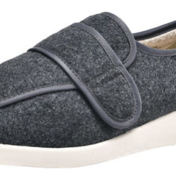 Sapatos De Inverno Para Idosos Com Velcro E Veludo