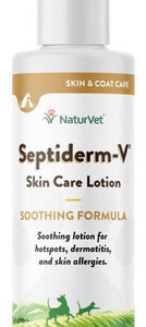 Loção Para Cuidados Com A Pele Naturvet Septiderm-v, 1 Cada