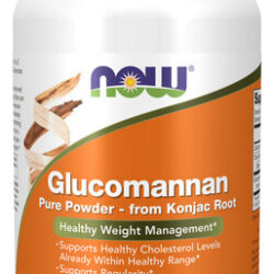 Glucomanano 100% Puro Em Pó 8 Onças Da Now Foods