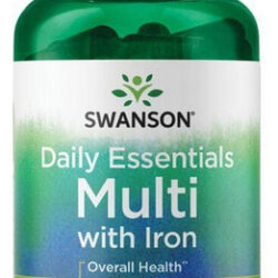 Daily Essentials Multi Com Ferro 100 Cápsulas Da Swanson Vit