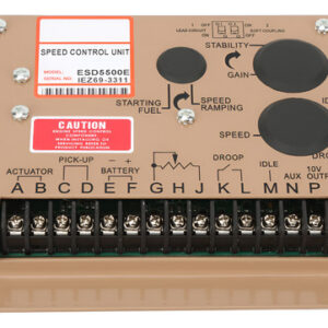 Controlador Eletrônico De Velocidade Do Motor Esd5500e