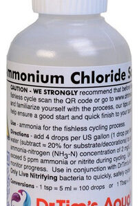 Solução Aquática De Cloreto De Amônio Do Dr. Tim's Para Fish