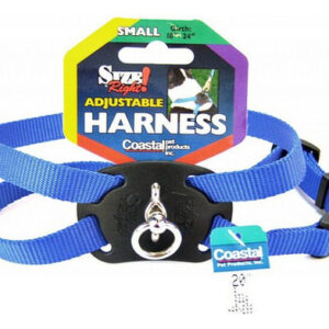 Arnês Ajustável De Nylon Do Tamanho Certo Azul Pequeno (ta