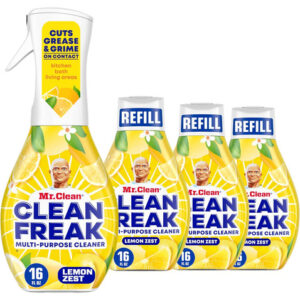 Mr. Clean Freak Spray De Limpeza Multisuperfície Kit 4