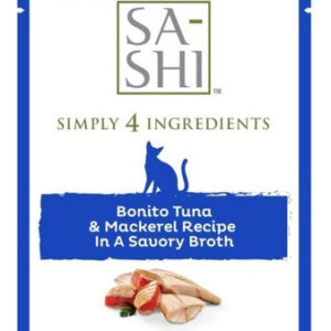 Bolsa Sashi De Atum E Cavala Para Alimentos Para Gatos De 1,