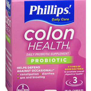 Colon Health Capsules 30 Caps By Phillips