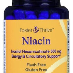 Hexanicotinato De Niacina E Inositol 500 Mg 60 Cápsulas Da F