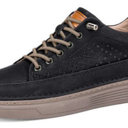 Sapatos Casuais Tênis De Couro Para Aumentar A Altura