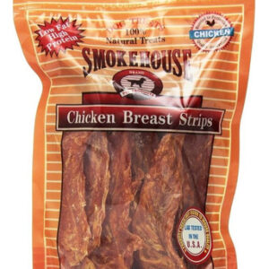 Peito De Frango Smokehouse Stiras Para Cães, Petisco Para Cã