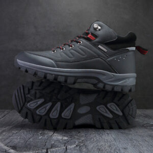 Botas Masculinas De Caminhada De Inverno, Térmicas Antiderra