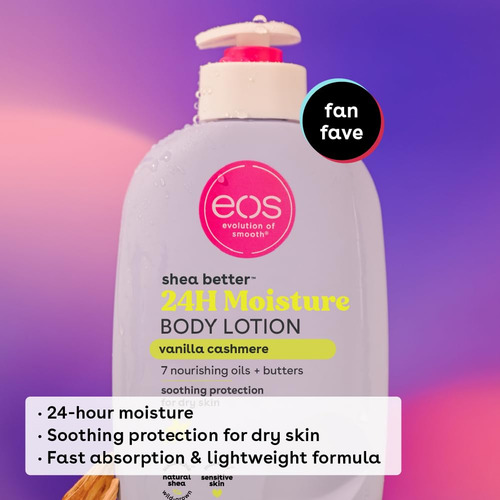Loção Corporal Eos Shea Better - Caxemira De Baunilha - Imagem 3