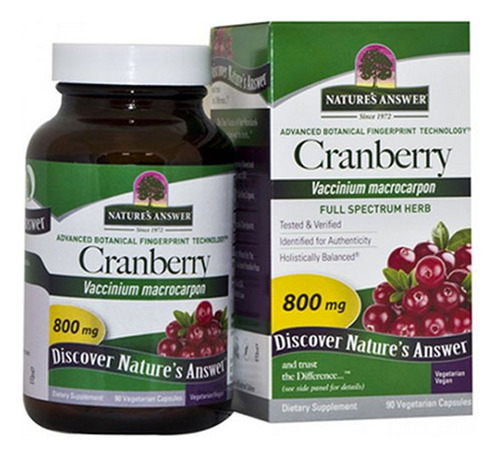 Cranberry Fruit 90 Vcaps Da Nature's Answer