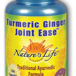 Cúrcuma E Gengibre Joint Ease 1,3/1,3 G 100 Cápsulas Da Natu