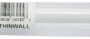 Tubo Rígido De Parede Fina - Transparente De 36 Polegadas De