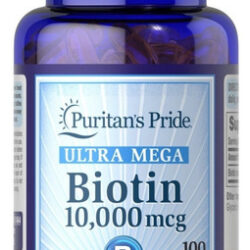 Biotina 10000mcg 100 Softgel Puritan's Pride