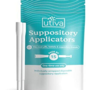 Aplicadores De Supositórios 15 Unidades Da Utiva