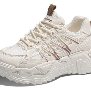 Tênis Casual Feminino Com Plataforma E Moda