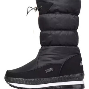 Botas De Neve Femininas, Sapatos De Inverno Com Forro De Pel