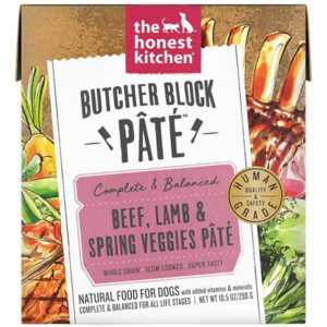 Pate De Carne Bovina, Cordeiro E Vegetais Da Primavera Butch