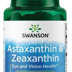 Astaxantina E Zeaxantina 60 Cápsulas Gelatinosas Da Swanson