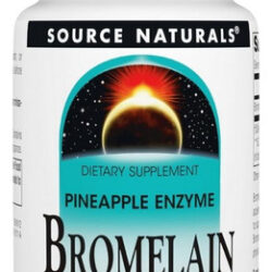 Bromelain 2000 Gdu 500 Mg 60 Caps By Source Naturals