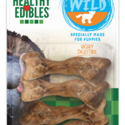 Nylabone Healthy Edibles Wild Puppy Natural Turnê De Longa D